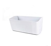 YTBHSHXZ Set di mensole solide da parete bianche for bagno, cucina, camera letto, mensola portaoggetti decorativa con