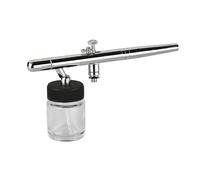 YTBHSHXZ, Set di pistole a spruzzo a doppia energia cinetica da 0,35 mm, aerografo speciale for colorare tatuaggi e manicure, modello fornito con tre contenitori e un tubo del gas.