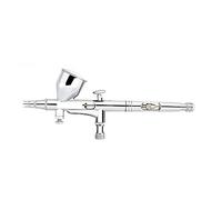 YTBHSHXZ, Set di ugelli for aerografo a doppia azione da 0,2/0,3/0,5 mm, con pistola a spruzzo da 9 cc for modellismo, nail art, pittura su auto.(Nt 180t)