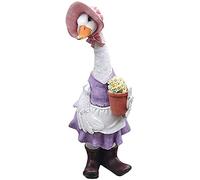 YTBHSHXZ statue, Sculture di anatre, interessanti statuette decorative da giardino. Statue e divertenti