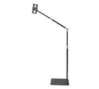 YTBHSHXZ, Supporto da pavimento for tablet iPad Phone da 4-13 pollici, telescopico e angolabile, supporto for tablet for streaming/visione in diretta, supporto for telefono cellulare a braccio lungo,
