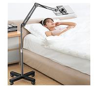 YTBHSHXZ, Supporto da pavimento for tablet mobile Supporto for tablet, supporto for libri regolabile a 360 gradi, supporto for libri multifunzione da pavimento resistente, for la lettura di libri, lap