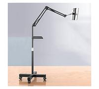 YTBHSHXZ, Supporto da pavimento for tablet mobile Supporto for tablet, supporto for libri regolabile a 360 gradi, supporto for libri multifunzione da pavimento resistente, for la lettura di libri, lap