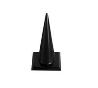 YTBHSHXZ, Supporto for espositore for gioielli con anello in acrilico, base for anello, espositore in acrilico(Black,4 * 4 * 6.5cm 3pcs)