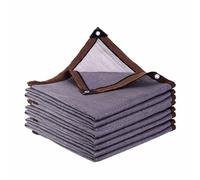 YTBHSHXZ, Telo ombreggiante al 95% con Occhielli, Rete Parasole da Giardino Resistente, Tenda Parasole in Rete Grigia Resistente ai Raggi UV(3x6m/9.86x19.6ft)