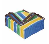 YTBHSHXZ, Telo Parasole colorato Resistente ai Raggi UV con Occhielli, Telo di Copertura in Rete ombreggiante for Esterni for Piscina(4x15m/13.1x49.2ft)