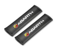 YTDHDE 2 Pezzi Auto Imbottiture Cinture di Sicurezza Compatibile con per Fiat Abarth Punto 124 Spider 125 500 595 695 500C 500X 5CC Protezione della Spalla Accessori,B