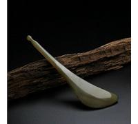 YTDJJWLS 1 massaggiatore naturale in corno di bue, Gua Sha, strumento di bellezza per viso sottile