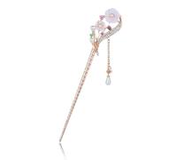 YTDJJWLS Accessori per capelli retrò forcina stile antico copricapo Hanfu accessori forcina, argento