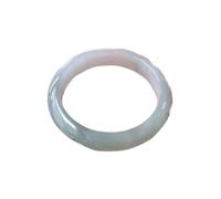 YTDJJWLS Bracciale da donna in giada verde da 60 mm, braccialetto nobile consorte tipo ghiaccio, braccialetto verde chiaro, pietra, senza pietre preziose
