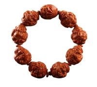YTDJJWLS Bracciale da uomo con nucleo in oliva, intagliato a mano, 21 mm, creatività, legno, senza pietre preziose