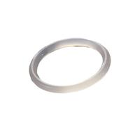 YTDJJWLS Braccialetto da donna in pietra di calcedonio rotondo, 64 mm, con agata naturale di ghiaccio alto, senza pietre preziose