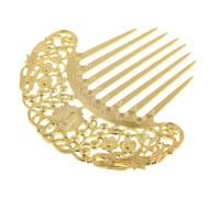 YTDJJWLS Fermaglio per capelli con fiore in filigrana, 9 cm, colore: giallo