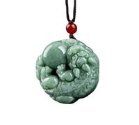 YTDJJWLS Jade Lucky Pixiu Species collana ciondolo moda ed elegante personalità gioielli femminili, pietra, senza pietre preziose
