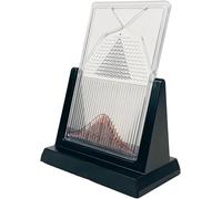 YTDZR Lavagna di Galton da scrivania, Modello dimostrativo di probabilità con Curva a Campana, Strumento sperimentale Efficace for la Legge statistica, Kit dimostrativo for l'aula con Base Robusta