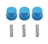 YTGEWXC 3 x Manopola for Testa a Urto e Molla for Copertura della Corda della Testa del Rubinetto T25 for 537338701