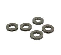 YTGEWXC 5 Pezzi/Lotto 3/8 Passo 8 Denti ID 22 mm Corona pignone scanalata for 30 31 32 38 40 41 44 MS361 MS440 MS460 MS660 Motosega