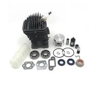 YTGEWXC Kit Candele con Cuscinetti, Fasce Elastiche e Pistoni da 42,5 mm for 025 MS250 023 MS230