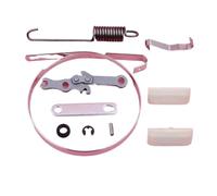 YTGEWXC Kit di Riparazione della Fascia del Freno della Catena for MS250 MS230 MS210 025 023 021, Guida Catena a Molla Piatta, Striscia paraurti, Parte della Motosega