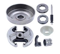 YTGEWXC Kit oliatore for Tamburo Frizione, pignone, pistone dell'olio for Motosega 340, 345, 346, 350 e 351