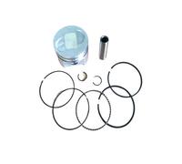 YTGEWXC Kit pistone EX17 da 67 mm for Motore EX17 EX21 EP17 EK17 MK200, pistone Acqua Motore + Anelli + Perno + Clip(Genuine Piston Kit)