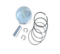 YTGEWXC Kit pistone EX27 da 75 mm for Motore EX27, pistone Acqua Motore + Anelli + Perno + Clip