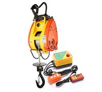 YTGH Paranco Elettrico Verricello Elettrico 360Kg 220V Montacarichi Elettrico 1700W Paranco Elettrico, Argano con Telecomando Wireless, per Officine Officina Domestica del Negozio,B.360kg