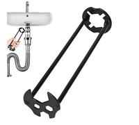 YTGOCN Chiave Per Lavello | Rimuovitore In Lega Ad Alta Resistenza - Chiave Per Rimozione Lavello,Per Utilità Bagno Cucina Officina Manutenzione Casa Riparazione Idraulica