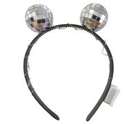 YTGOCN Fascione Palla da Discoteca, Fascia a LED Stile Retrò, Accessori per Capelli Feste Compleanno Bambini Adulti Musica Festival Danza Capodanno Serate