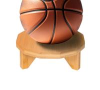YTGOCN Portapallacanestro,Ripiano Legno Per Palloni | Supporto Espositivo Decorativo Pallacanestro per Camera Garage Soggiorno Giovani Libreria Decorazione