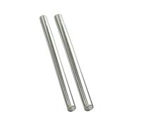 YTGZS 304 Aste di Acciaio Inox Aste Tonde in Metallo per Tondini Tondi in Acciaio Inossidabile Strumenti Fai da Te,Lunghezza 500mm Diametro da 3mm a 20mm,Diameter 13mm 2pcs