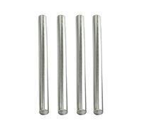 YTGZS 304 Aste di Acciaio Inox Aste Tonde in Metallo per Tondini Tondi in Acciaio Inossidabile Strumenti Fai da Te,Lunghezza 500mm Diametro da 3mm a 20mm,Diameter 7mm 4pcs