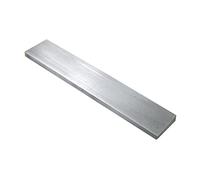 YTGZS 6061 Barra Piatta in Alluminio Piastra in Lega di Alluminio Buona Lavorabilità,Lunghezza 500mm Spessore 10mm,Larghezza da 20mm a 80mm,10mmx80mmx500mm