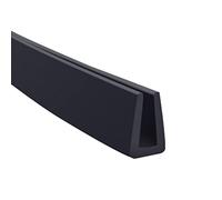 YTGZS Guarnizione in Gomma Profilo a U Sigillata Guarnizione Striscia Lunghezza 10m Larghezza 5mm,5mmx9mmx10m