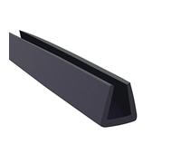 YTGZS Guarnizione in Gomma Profilo a U Sigillata Guarnizione Striscia Lunghezza 10m Larghezza da 8mm a 12mm,11mmx11mmx10m