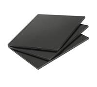 YTGZS Nero Bachelite Resina Fenolica Piatto Lamiera per PCB Meccanica Dispositivi di Prova,Lunghezza 200mm Larghezza 200mm Spessore da 3mm a 10mm 3 Pezzi,200mmx200mmx3mm