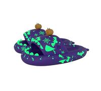 YTHSPNZE Ciabatte Di Squalo, Nuove E Interessanti Pantofole Di Squalo Nuvola, Pantofole Di Squalo Antiscivolo Ad Asciugatura Rapida, Pantofole Di Squalo EVA Starlight-viola luminoso-42-43
