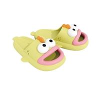 YTHSPNZE Clown Fish Simpatiche Pantofole Per Uomini E Donne Sandali Estivi A Suola Spessa Scarpe Antiscivolo Divertenti Sandali Da Spiaggia Pantofole Doccia-giallo-44-45