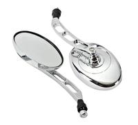 YTHTPZR Specchietto Retrovisore per S&uzu-Ki per Intruder per Volusia per VS per VL 700 750 800 1400 1500 Specchi Retrovisori M&OTO Cromati Retrovisore Laterale