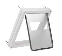 YTLJJ Gattaiola per Gatti Porta per Gatti E Cani Entrata E Uscita Controllabile,per Finestra di Sicurezza Porta Bloccabile Basculante con Blocco A 2 Vie,Facile da Installare Bassa,L