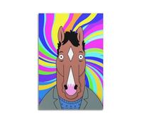 YTNBENE Poster decorativo da parete su tela con BoJack Horseman TV Show Poster decorativo da parete e stampa artistica moderna per camera da letto (30 x 45 cm)