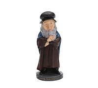 YTOOZ Statua di Leonardo da Vinci, Replica del Modello di Celebrità Mondiale Scultura Personaggio Modello commemorativo Decorazione Collezione Domestica Decorazione Giocattolo Decorazione Regalo