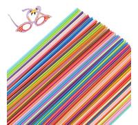 ytorgr 300 ricariche per penna 3D per penna 3Doodler Start 3D 2,5 mm PCL a bassa temperatura ricariche custodia 30 colori