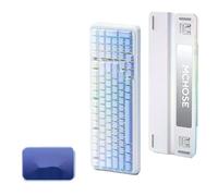 YTrBXZ MCHOSE K99 Tastiera Meccanica Personalizzata Treta Wireless Triless Gaming Swappable Fonte Keyboard per PC Compatibile con la Maggior Parte dei dispositivi(Ice-Icecream Axis)