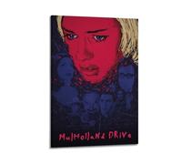 YTRWOEGF Mulholland Drive Movie 8 poster estetici da parete su tela, decorazione artistica da parete vintage, poster decorativo per soggiorno, camera da letto, 60 x 90 cm, con cornice