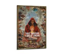 YTRWOEGF Poster decorativo da parete in stile vintage, motivo: Three Thousand Years of Longing, decorazione artistica da parete per soggiorno, camera da letto, 20 x 30 cm, stile cornice