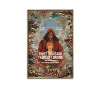 YTRWOEGF Poster estetico da parete con scritta "Three Thousand Years of Longing", decorazione artistica da parete in stile vintage, per soggiorno, camera da letto, 50 x 75 cm, senza cornice