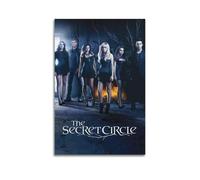YTRWOEGF The Secret Circle, poster estetico da parete su tela, decorazione artistica da parete vintage, pittura decorativa per soggiorno, camera da letto, 40 x 60 cm, senza cornice