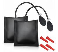 YTSMFL 2 cunei ad aria, cuscino gonfiabile per sollevamento, pompa a cuneo per porta, antigraffio, con 4 spessori stabilizzanti per l'installazione di porte e finestre