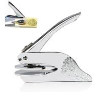 YTSMFL Timbro personalizzato, crea il tuo timbro per libri con stampo in acciaio robusto per biblioteca, invito di nozze, sigillo notarile (Solo strumento di stampa)